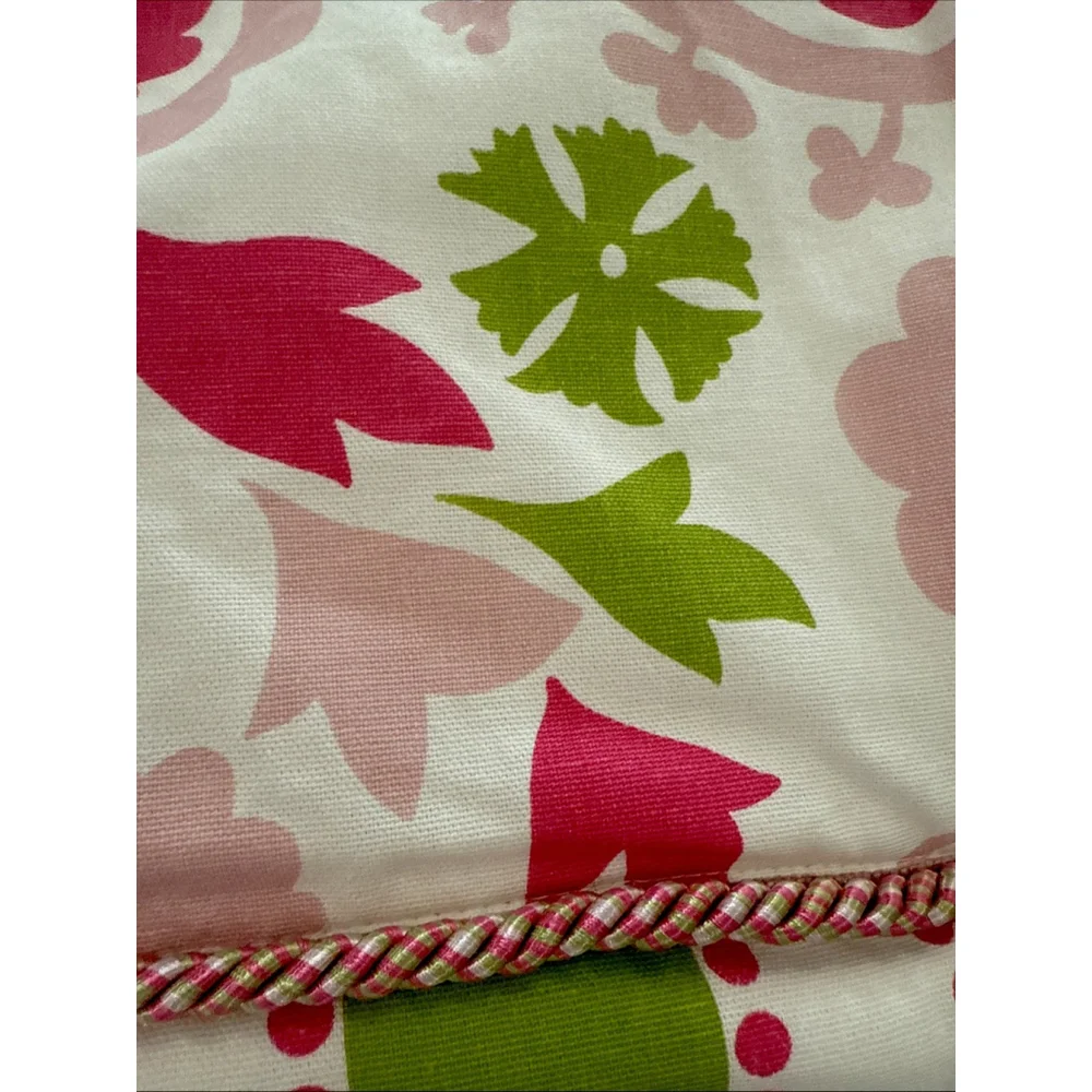Custom Made Leopard Pink Polka Dot Std Shams Euro Shams Bedskirt Curtains 7pcs